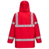 Parka ignifugée antistatique multi-risques Bizflame Rouge – Portwest S785