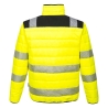 Veste matelassée haute visibilité isolante classe 2/3 Jaune/noir – Portwest PW371