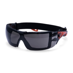 Lunettes de sécurité diélectriques légères avec joint EVA amovible Fumé – Portwest PS11