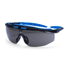 Lunettes de protection anti-rayures et anti-buées avec protège-front TPE Fumé – Portwest PS23