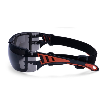 Lunettes de sécurité diélectriques légères avec joint EVA amovible Fumé – Portwest PS11