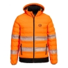 Doudoune chauffante haute visibilité avec capuche Orange/noir – Portwest S548