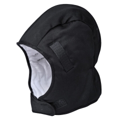 Doublure hiver isolante pour casque de chantier Noir – Portwest PA58, boîte de 10