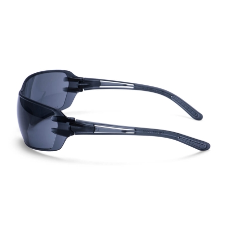 Lunettes de sécurité ultra légères monobloc enveloppantes Fumé – Portwest PS35