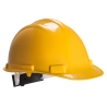 Casque de sécurité à crémaillère réglable 55-62 cm Jaune – Portwest PS57