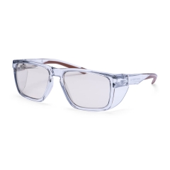 Lunettes de sécurité à écrans latéraux anti-lumière bleue Brun – Portwest PS26