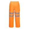 Pantalon de pluie haute visibilité imperméable respirant 3L Orange – Portwest S595