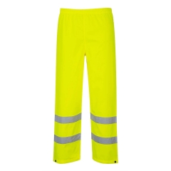 Pantalon haute visibilité imperméable classe 2 Traffic Jaune – Portwest S480