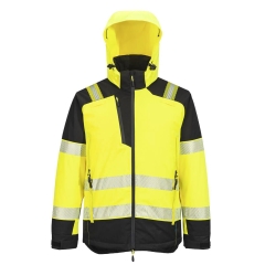 Parka haute visibilité grand froid imperméable classe 2 Jaune/noir – Portwest T160