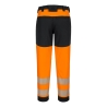 Pantalon stretch haute visibilité femme PW3 Orange/noir – Portwest T141