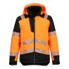 Parka haute visibilité grand froid imperméable classe 2 Orange/noir – Portwest T160