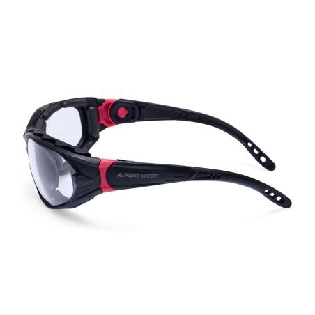Lunette de protection polyvalente ventilation indirecte Incolore – Portwest PW11