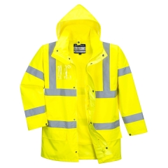 Parka haute visibilité 5 en 1 certifiée classe 3 Jaune – Portwest S765
