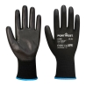 Gant enduit PU tactile pour écran assemblage électronique Noir – Portwest A195