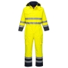 Combinaison de pluie haute visibilité Bizflame multirisque Jaune/marine – Portwest S775