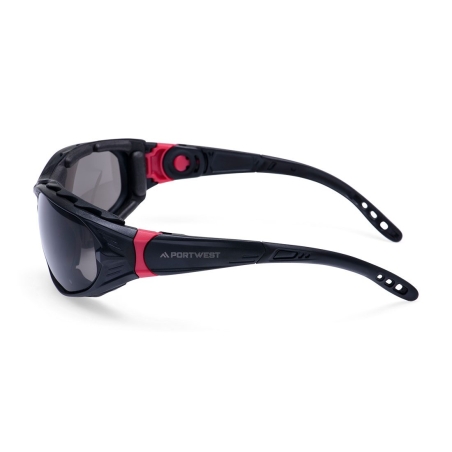 Lunette de protection polyvalente ventilation indirecte Fumé – Portwest PW11