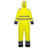 Combinaison de pluie haute visibilité Bizflame multirisque Jaune/marine – Portwest S775