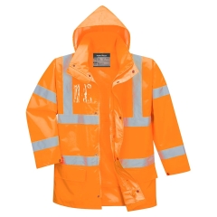Parka haute visibilité 5 en 1 certifiée classe 3 Orange – Portwest S765