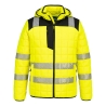 Veste hybride matelassée haute visibilité Insulatex classe 3 Jaune/noir – Portwest T165