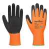 Gant de travail haute visibilité enduit mousse latex Orange/noir – Portwest A340