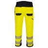Pantalon travail en hauteur haute visibilité PW3 Jaune/noir – Portwest T142