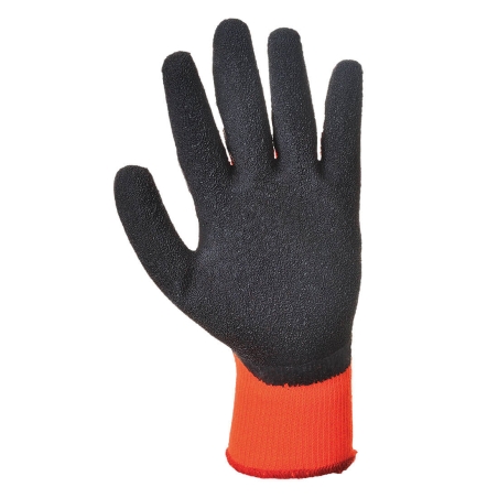 Gant thermique enduit latex travaux extérieurs grand froid Orange/noir – Portwest A140