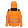 Veste hybride matelassée haute visibilité Insulatex classe 3 Orange/noir – Portwest T165