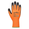 Gant de travail haute visibilité enduit mousse latex Orange/noir – Portwest A340