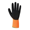 Gant de travail haute visibilité enduit mousse latex Orange/noir – Portwest A340