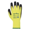 Gant anticoupure niveau D enduit PU haute visibilité Jaune/noir – Portwest A625