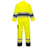 Combinaison haute visibilité classe 3 genouillères Jaune/marine – Portwest TX55