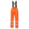 Pantalon de pluie haute visibilité ignifugé antistatique non doublé Orange – Portwest S780