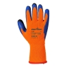 Gant thermique enduit latex bout des doigts renforcé Orange/bleu – Portwest A185
