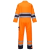 Combinaison haute visibilité classe 3 genouillères Orange/marine – Portwest TX55