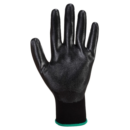 Gant de précision enduit grip milieu gras Noir – Portwest A320