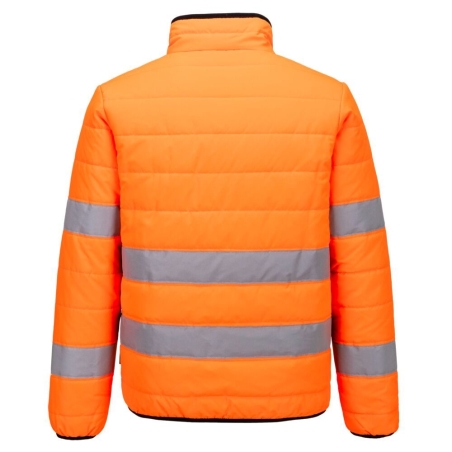 Veste matelassée haute visibilité isolation Insulatex classe 3 Orange/noir – Portwest S617