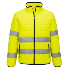Veste matelassée haute visibilité isolation Insulatex classe 3 Jaune/noir – Portwest S617