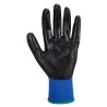 Gant de précision enduit grip milieu gras Bleu – Portwest A320