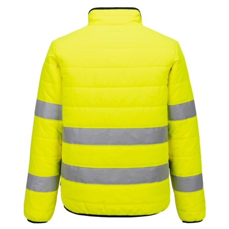 Veste matelassée haute visibilité isolation Insulatex classe 3 Jaune/noir – Portwest S617