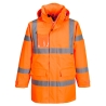 Veste de pluie haute visibilité 3 couches classe 3 Orange – Portwest S599
