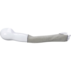 Manchette anti-coupure niveau D résistante à la chaleur 45 cm Gris – Portwest A690, vendu à l'unité (1 manchette)