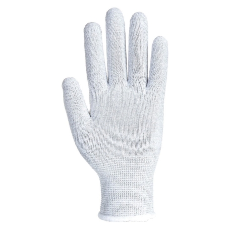 Gant antistatique polyester fibres de carbone ESD Gris – Portwest A197