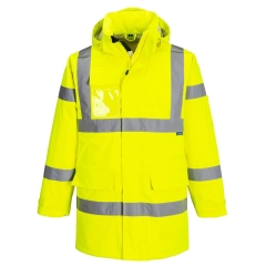 Veste de pluie haute visibilité 3 couches classe 3 Jaune – Portwest S599