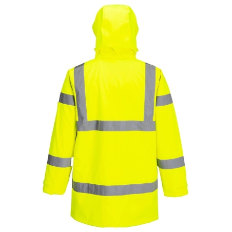 Veste de pluie haute visibilité 3 couches classe 3 Jaune – Portwest S599