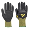 Gant impact anti-coupure niveau E nitrile ESD Noir – Portwest A756