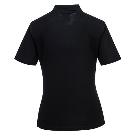 Polo de travail coupe femme personnalisable Noir – Portwest B209