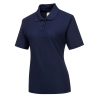 Polo de travail coupe femme personnalisable Marine – Portwest B209