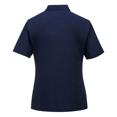 Polo de travail coupe femme personnalisable Marine – Portwest B209