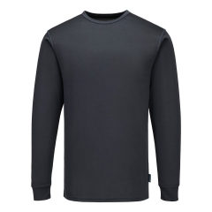 T-shirt manches longues thermique baselayer col rond Anthracite – Portwest B133