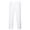 Pantalon de boulanger élastiqué sans poches hygiénique Blanc – Portwest 2208